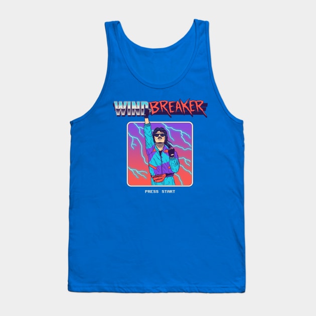 Windbreaker Tank Top by Hillary White Rabbit